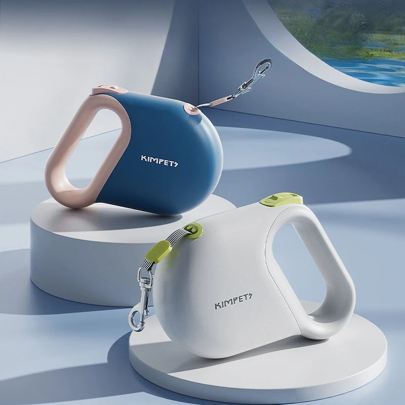 Retractable Dog Leash 5M - Reflective Safety Belt for Small Medium Large Dogs