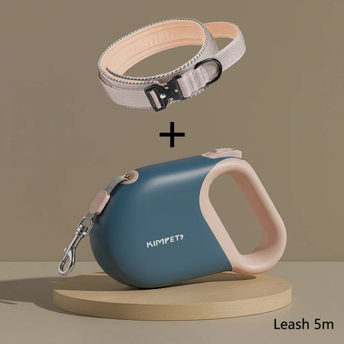 Big Dog Leash Large Dog Harness Dog Collar Tactical Necklace Straps Controllable Safety Dog Rope Dog Traction Walking Outdoor