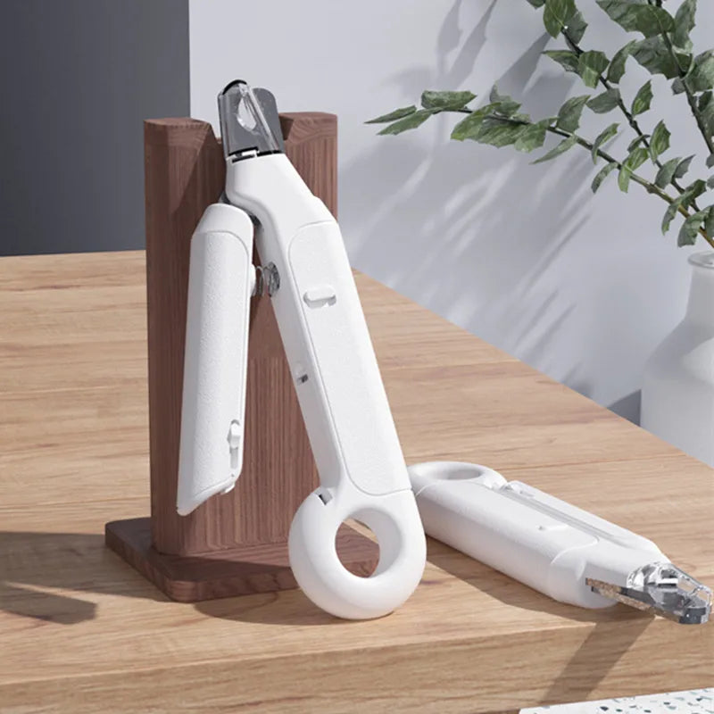 Professional Pet Nail Clippers with LED Light - Safe Nail Trimmer for Dogs & Cats